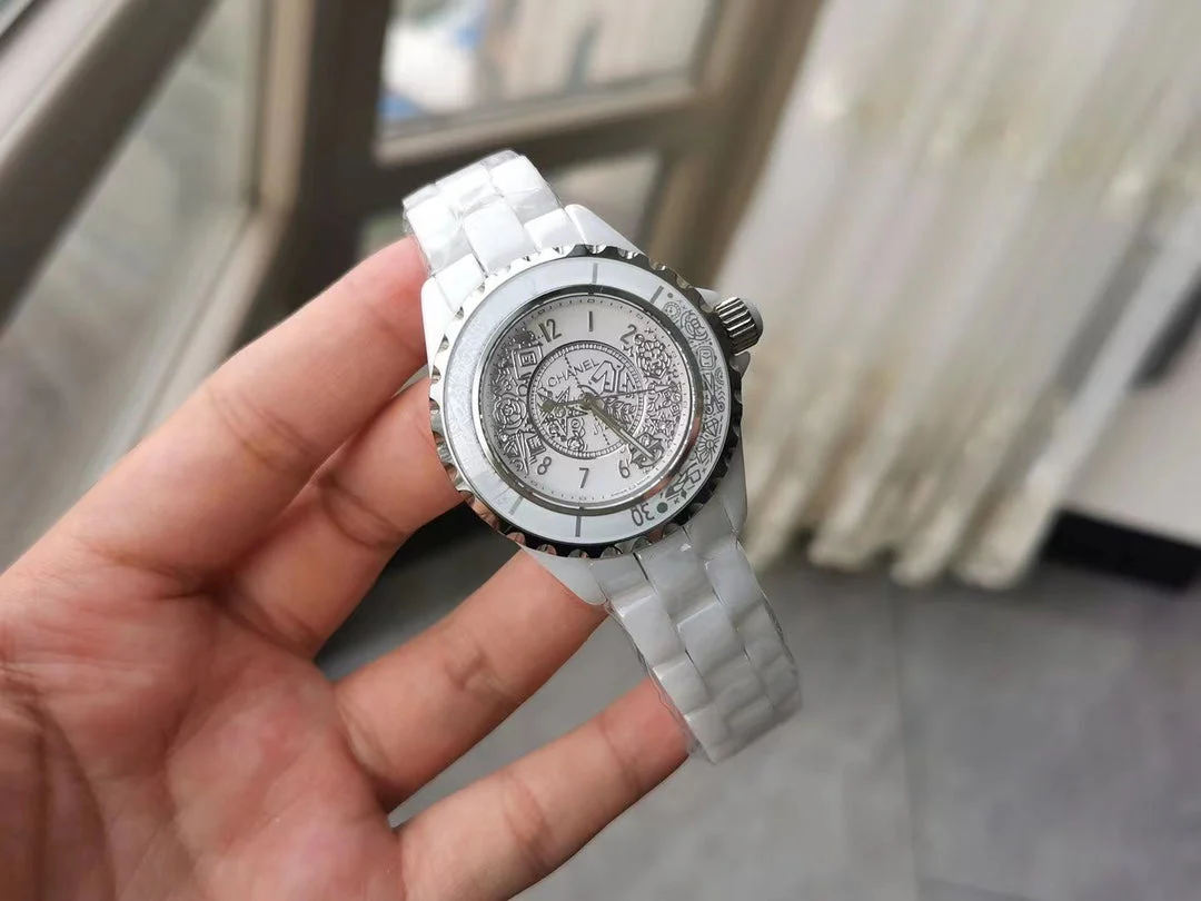 Chanel Watch J12 38mm Quartz 20Th Anniversary White Ceramic