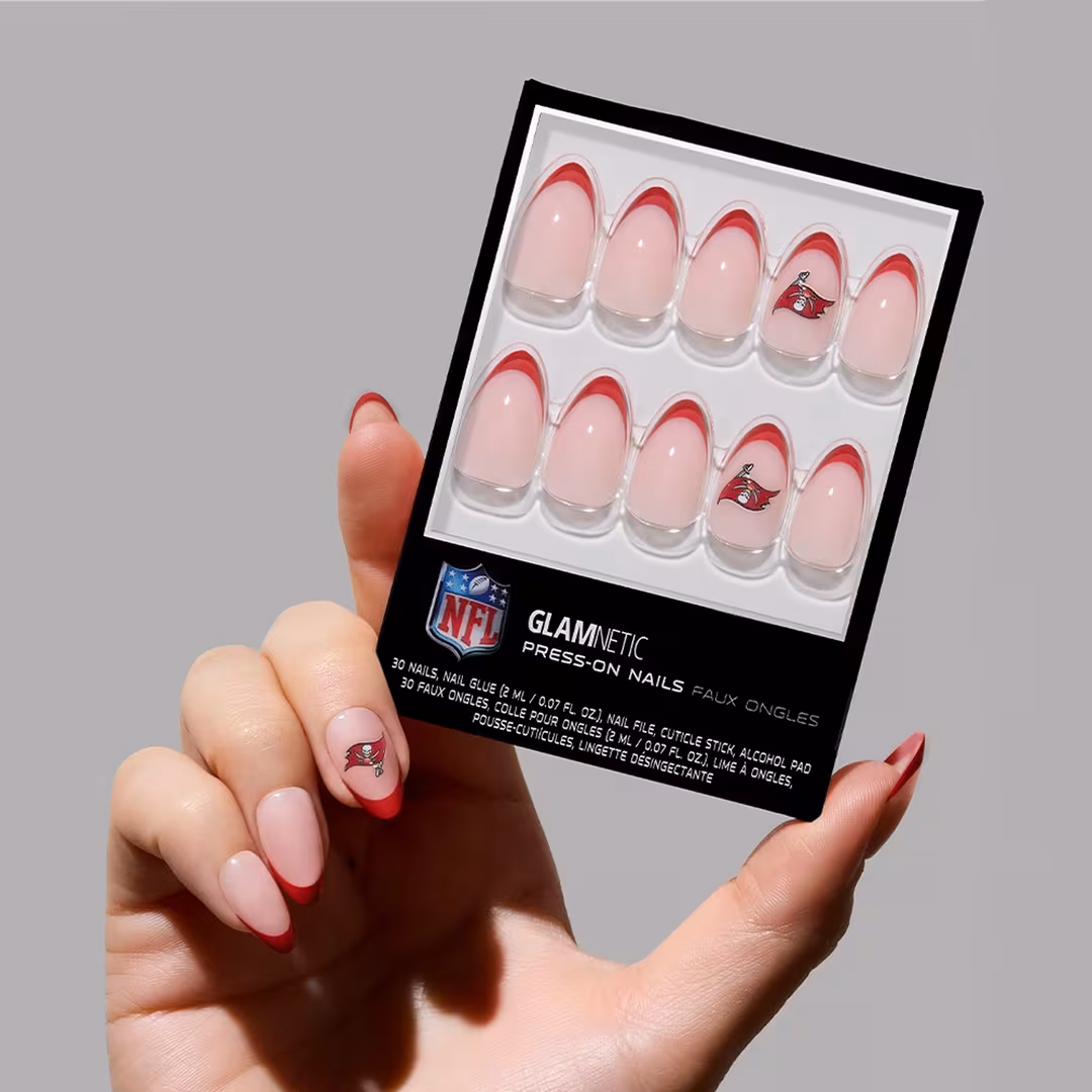 Glamnetic x Fanatics Nail  Tampa Bay Buccaneers Press-On Nails