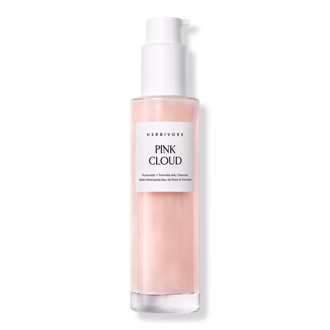 HERBIVORE  PINK CLOUD Rosewater + Tremella Creamy Jelly Cleanser