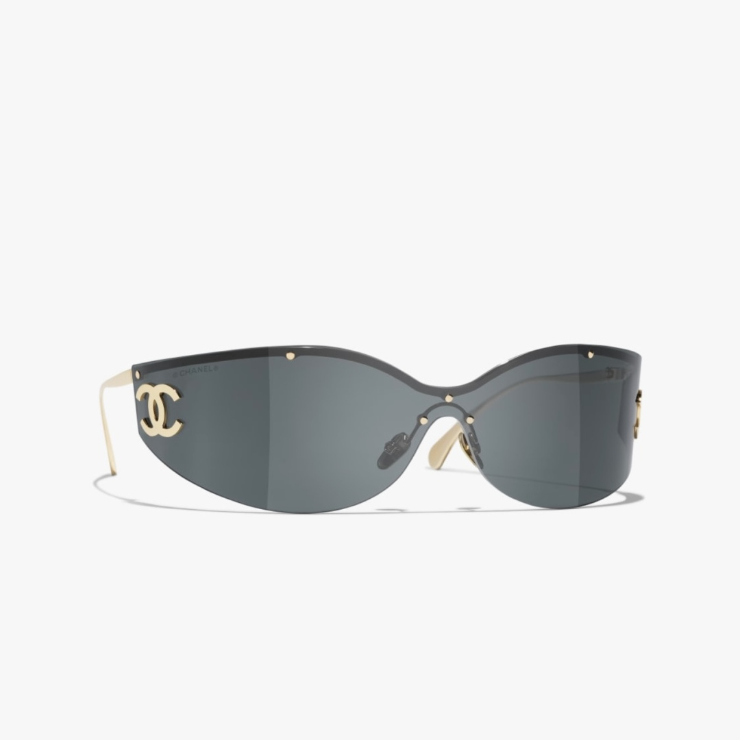 Chanel 26M Coco Beach Rimless Sunglasses