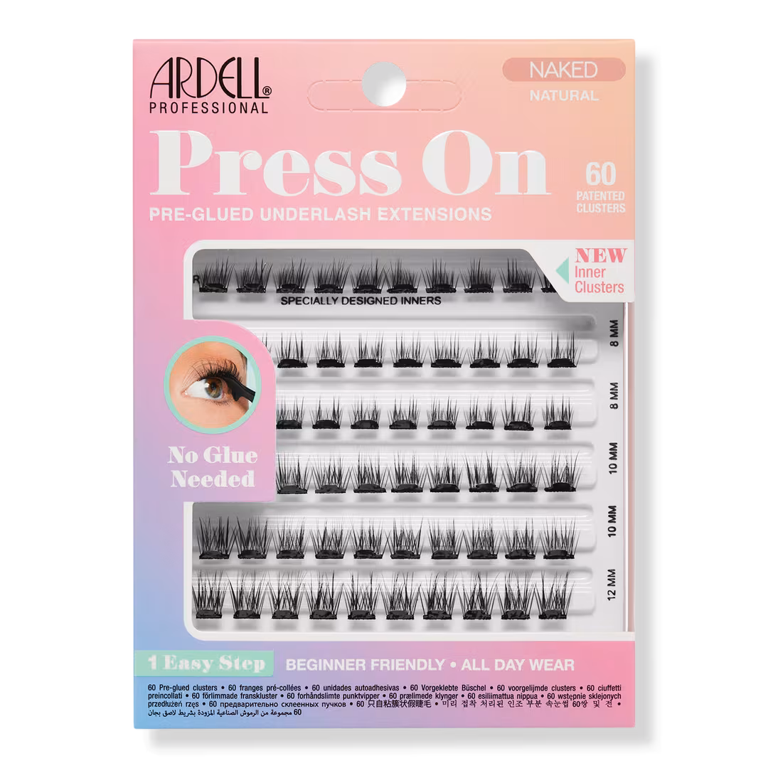 Ardell  Press On Pre-glued Underlash Extensions, Naked Natural