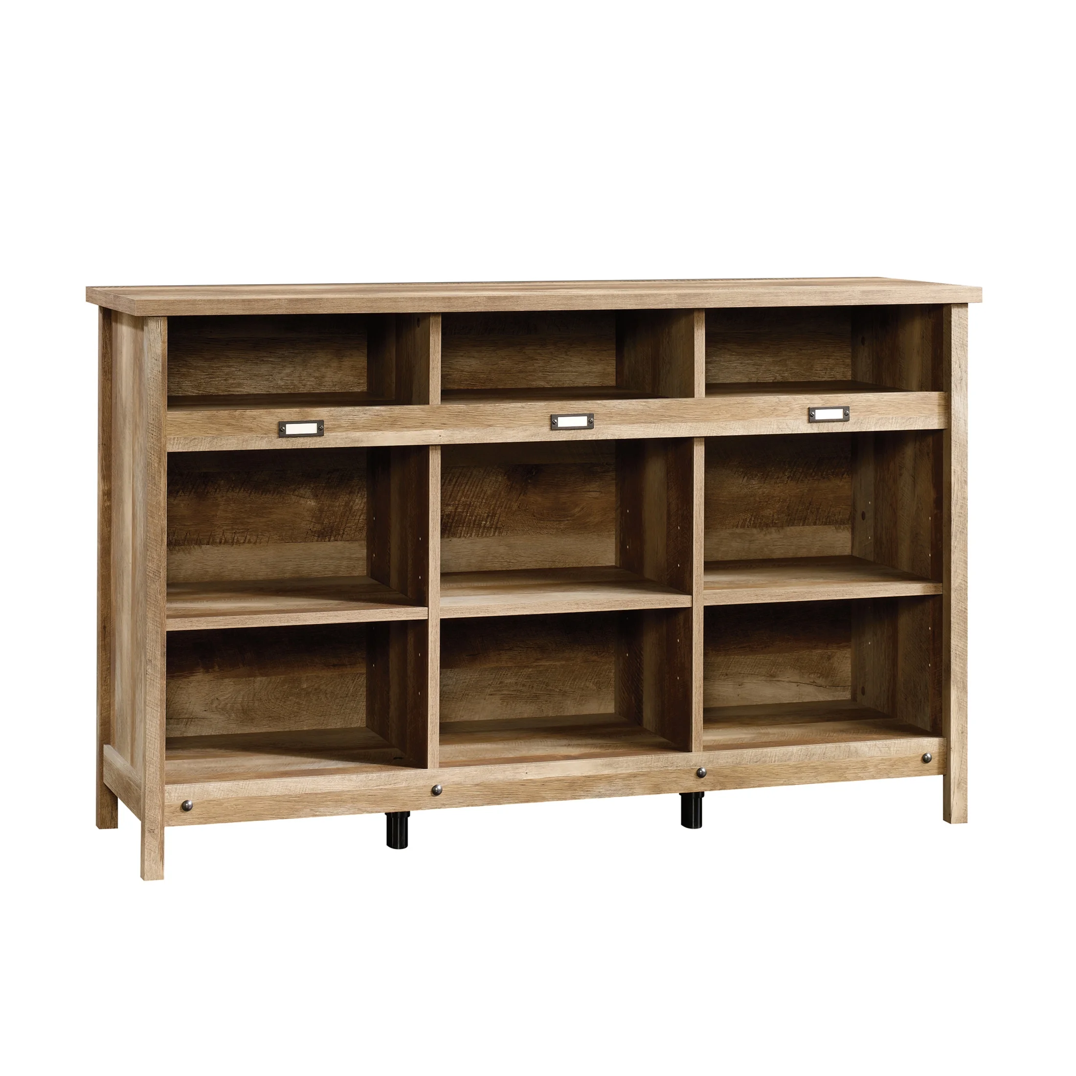 Sauder Adept 9 Cubby Storage Unit, Craftsman Oak Finish