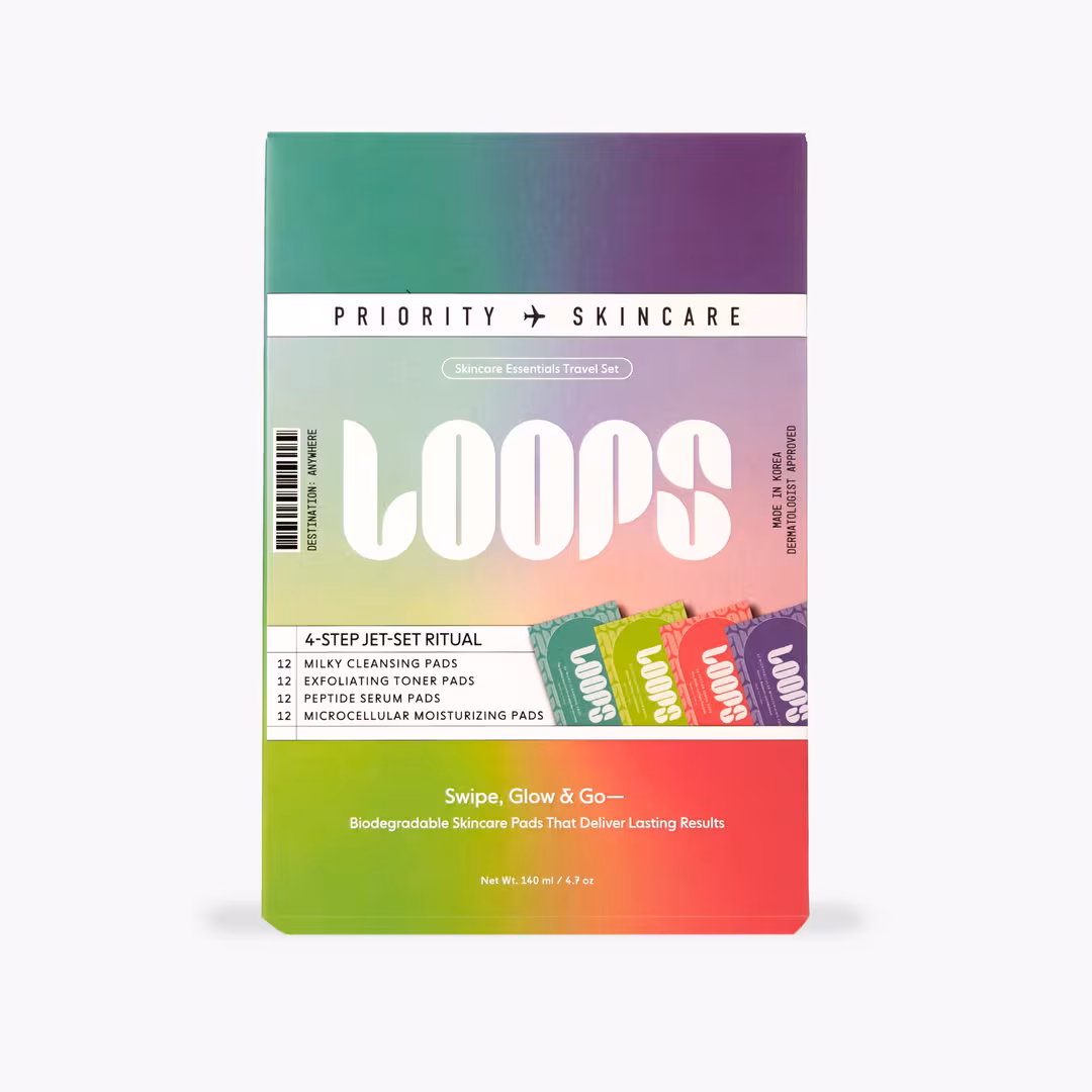 LOOPS  Skincare Essentials Travel Set