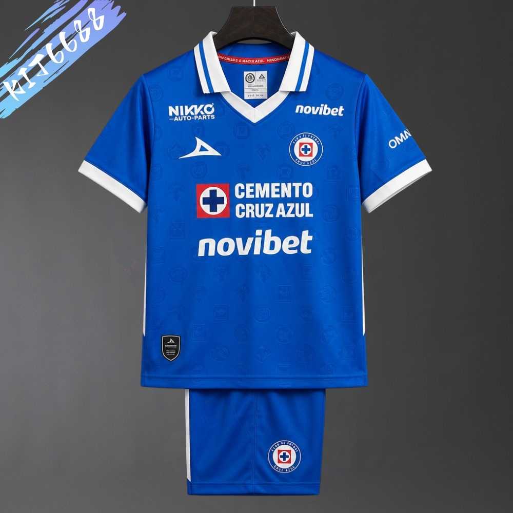 2026/2027 Cruz Azul Home Football Shirt (Kids Kit)