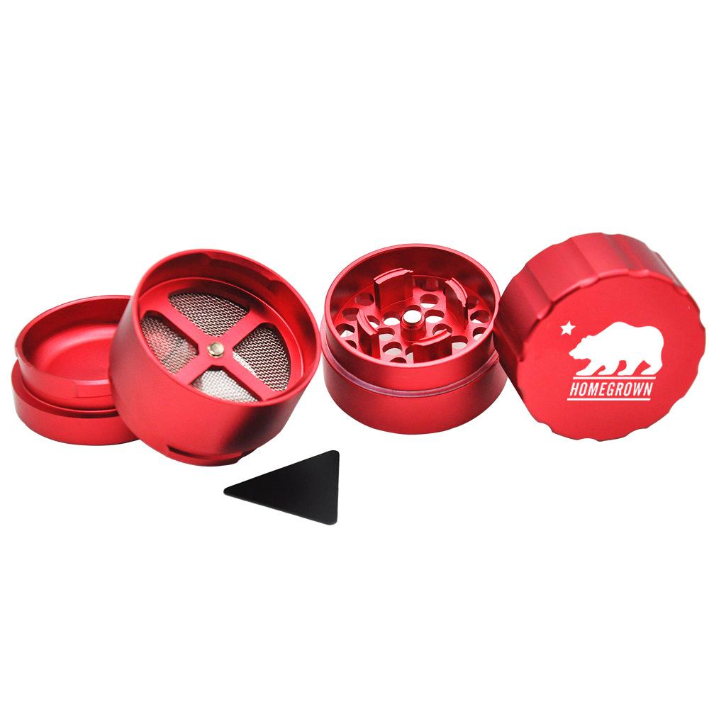 Polar Bear Pattern Aluminum Herb Grinder