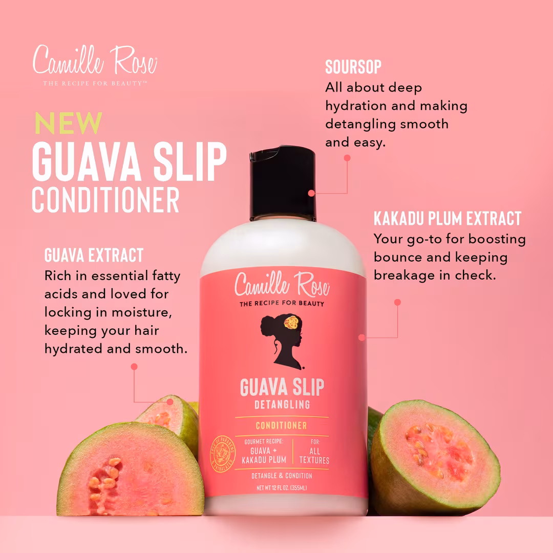 Camille Rose  Guava Slip Detangling Conditioner