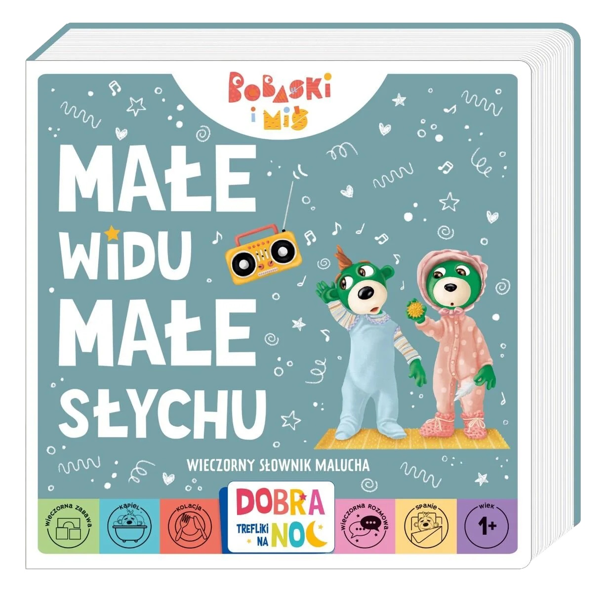 Książka Małe Widu, Małe Słychu Bobaski I Miś