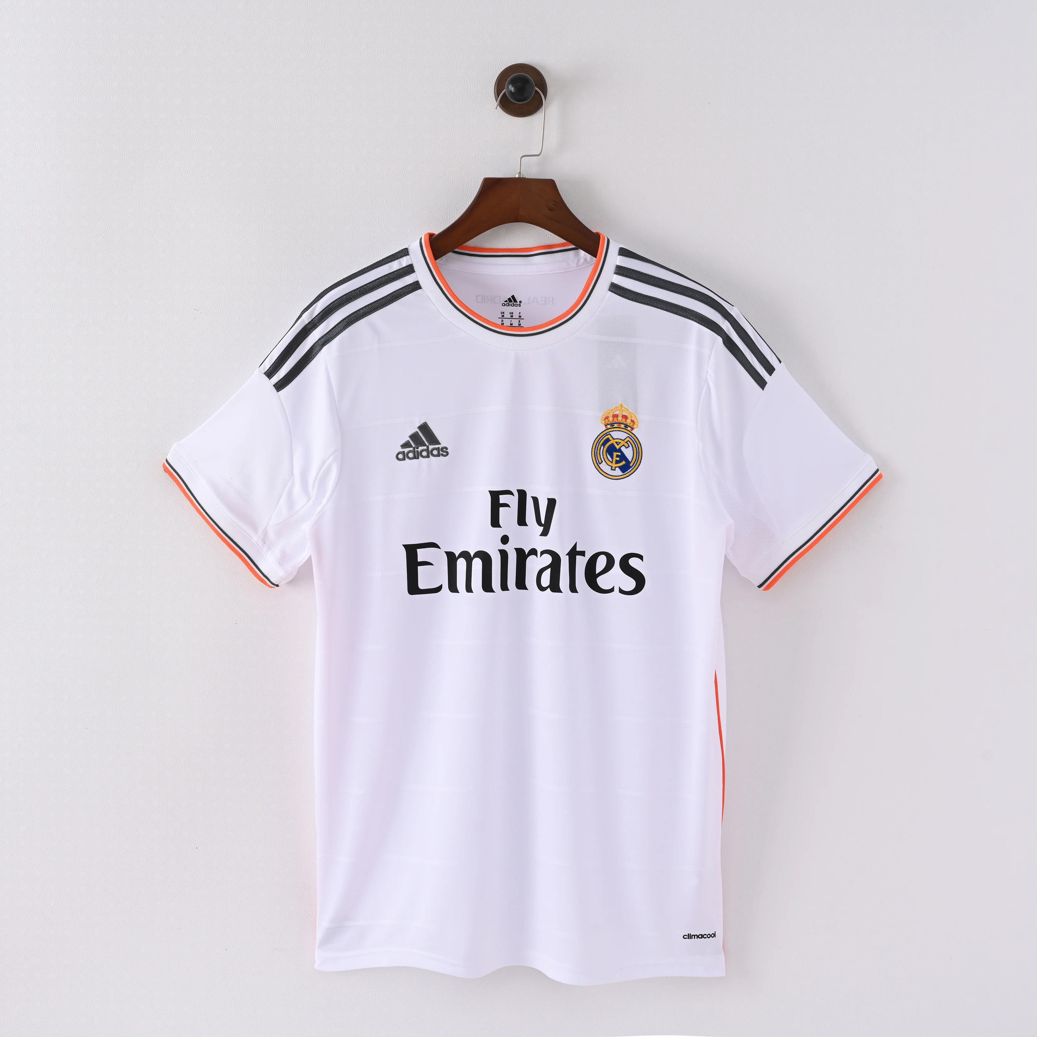 Real Madrid Retro Vintage Home Jersey Men 2013-2014