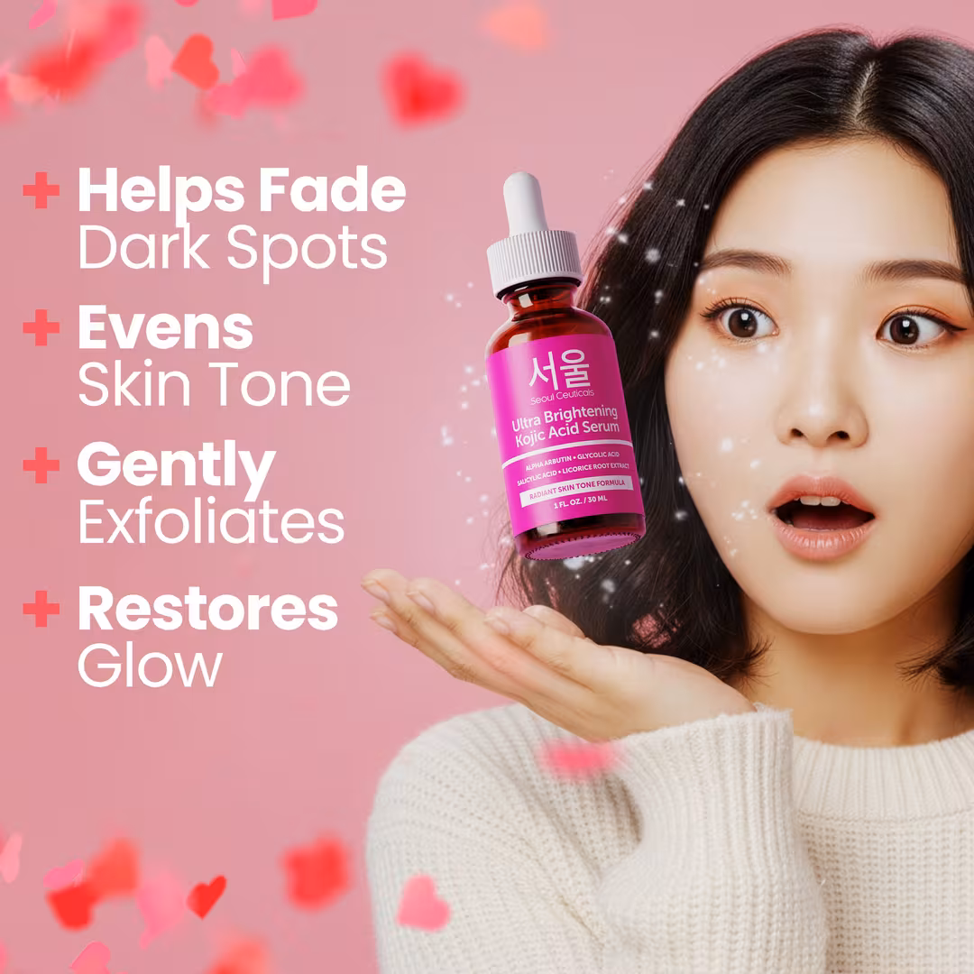Seoul Ceuticals  Korean Skin Care Ultra Brightening Kojic Acid Serum