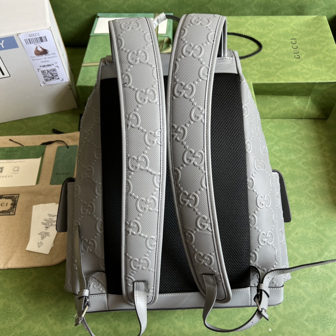 Gucci GG embossed backpack 625770