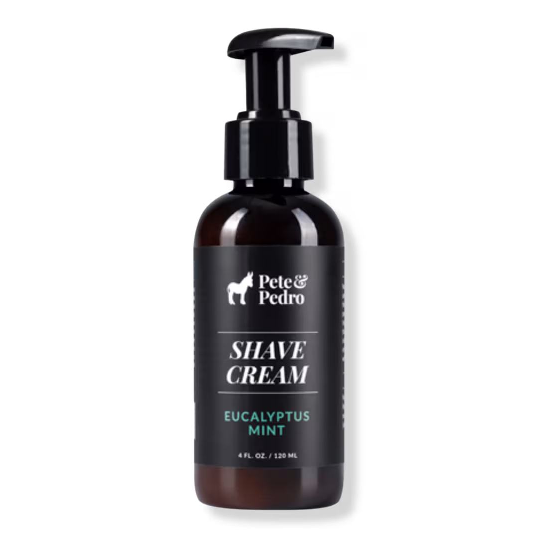 Pete & Pedro  Natural Shave Cream Ultra Rich Smooth Artisan Crafted