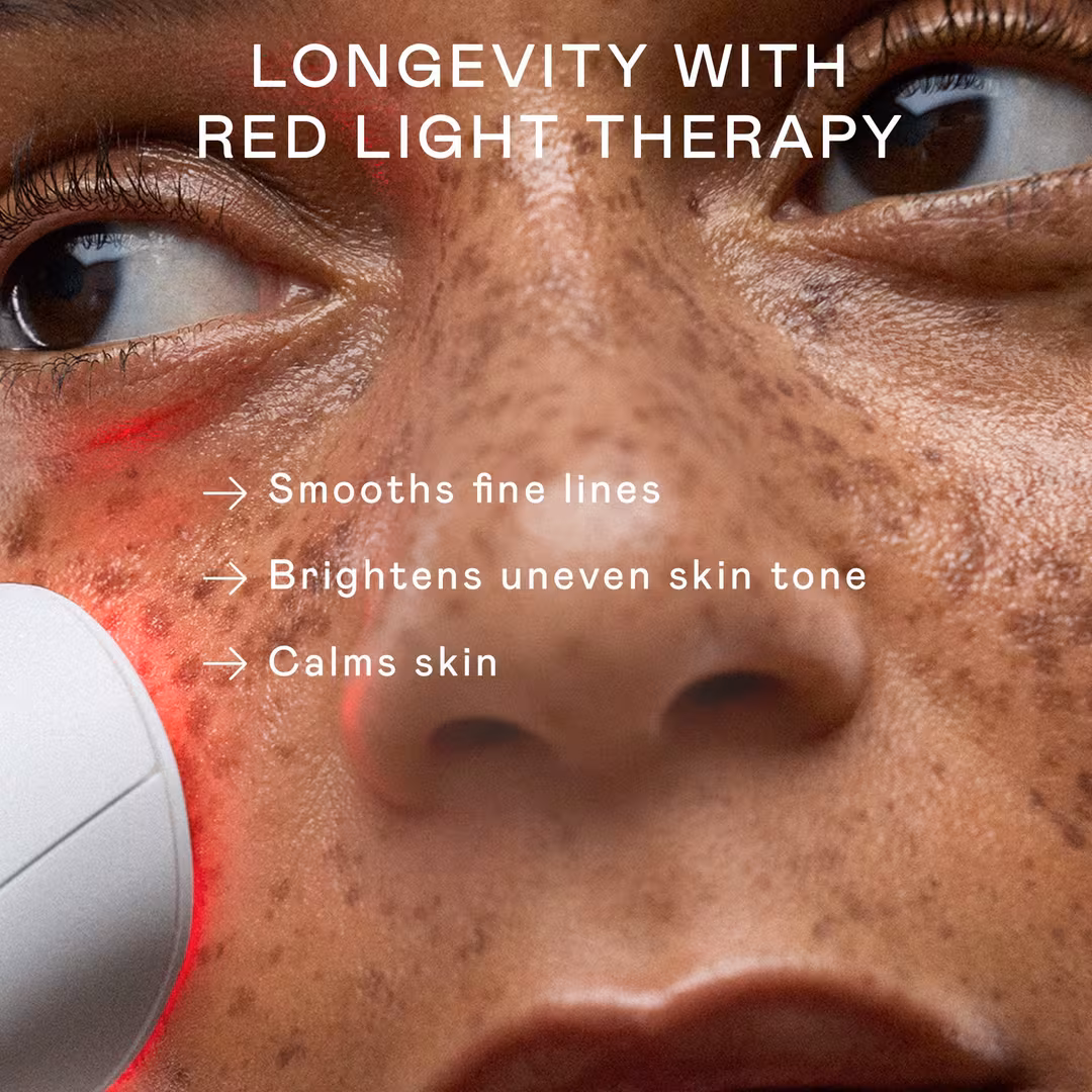 NuFACE  TRINITY+ Microcurrent Kit with LED Red Light Attachment