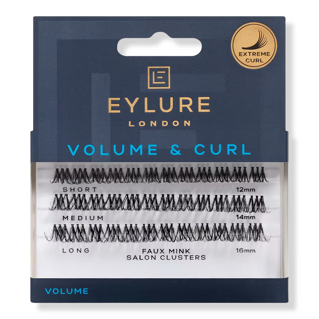 Eylure  Volume & Curl Faux Mink Individual Cluster Eyelashes