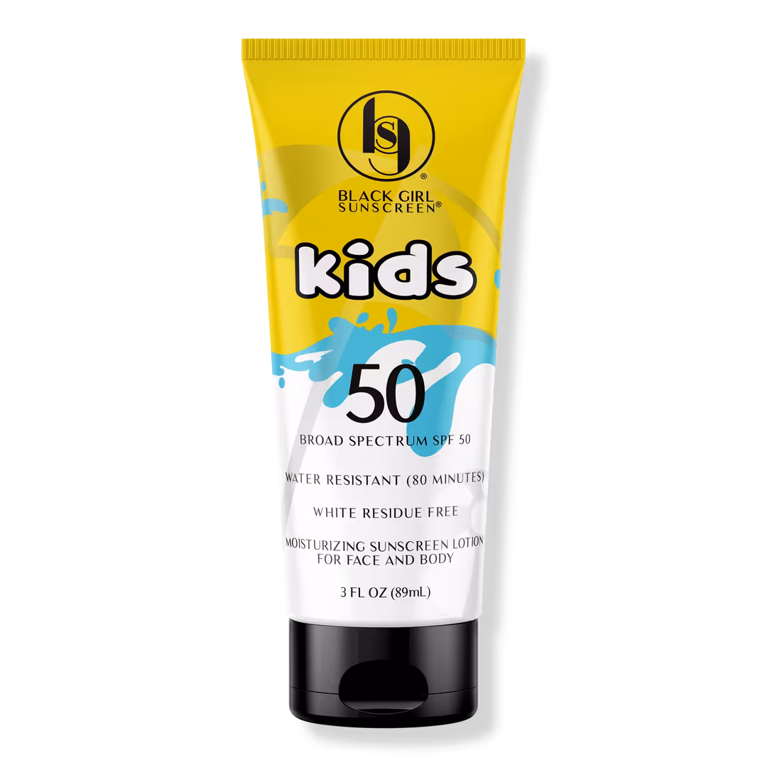 Black Girl Sunscreen  Kids Moisturizing Broad Spectrum SPF 50