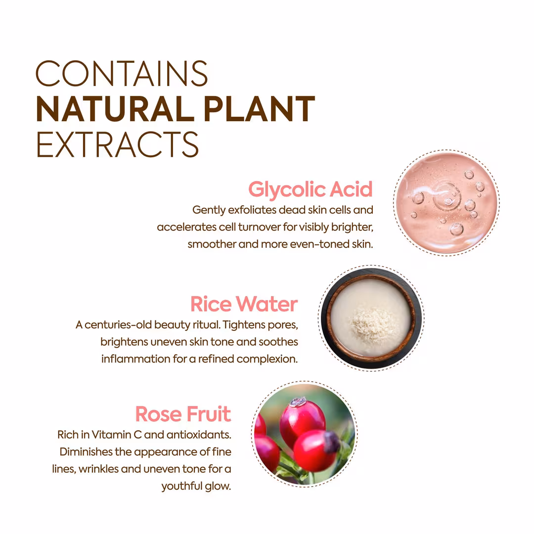 Makari  Glycolic & Rice Water Toner