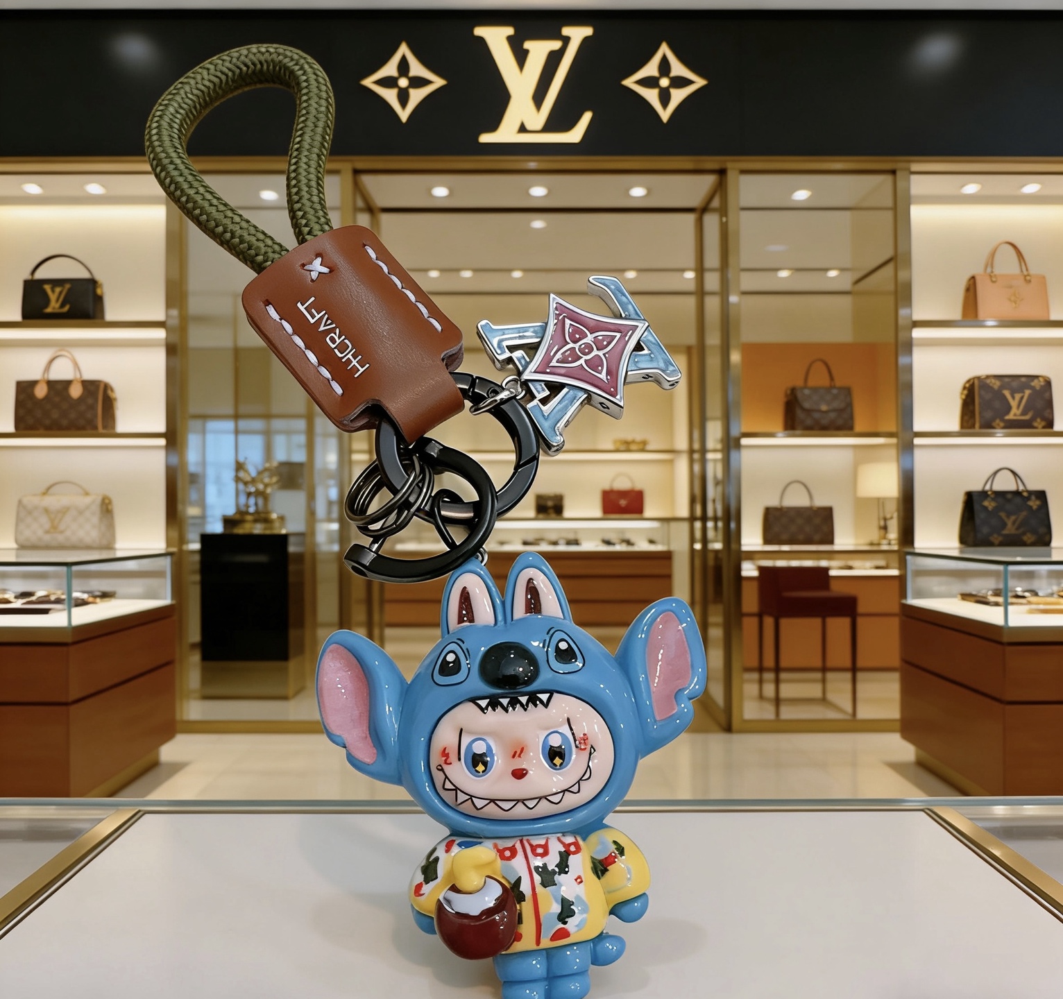 LV Collaboration Keychain