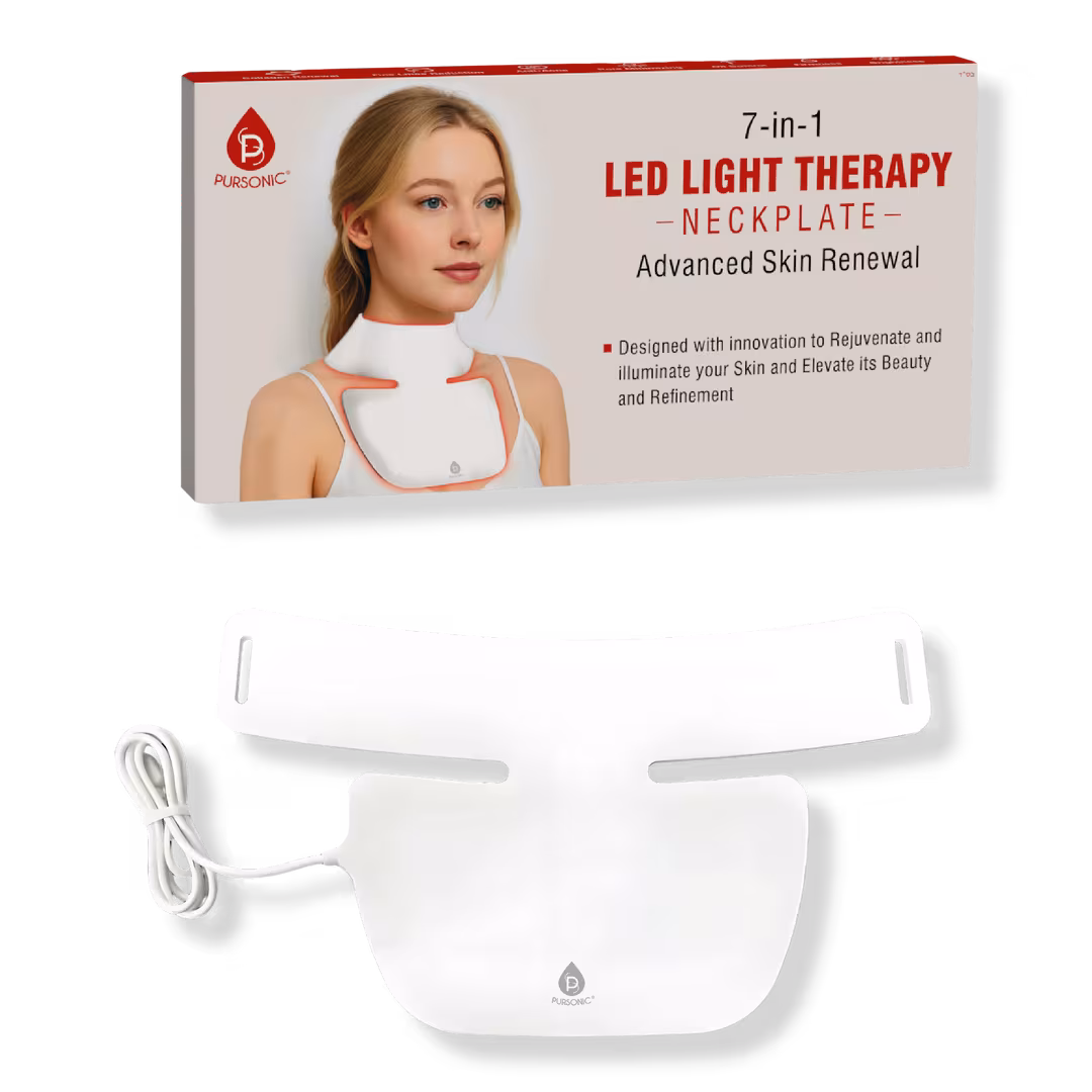 PURSONIC  LED Light Therapy Neckplate