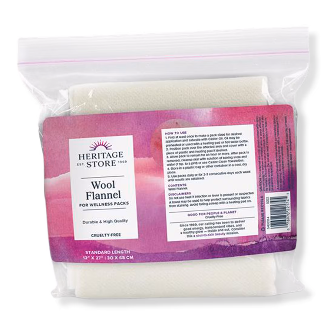 Heritage Store  Wool Flannel For Castor Packs