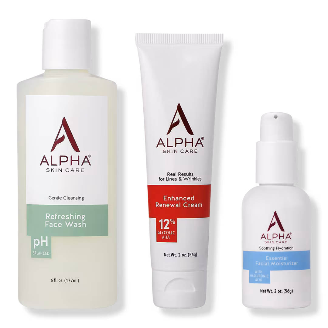Alpha Skincare  Morning Facial Routine