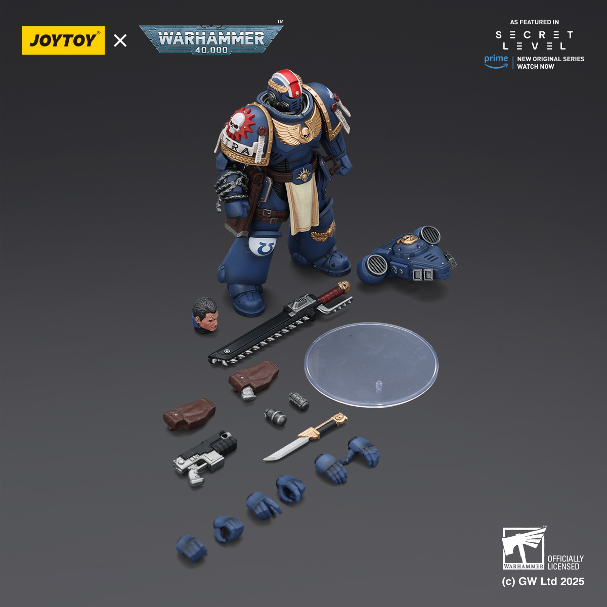 JOYTOY Warhammer 40k Secret Level And They Shall Know No Fear Ultramarines - JOYTOY WORLD