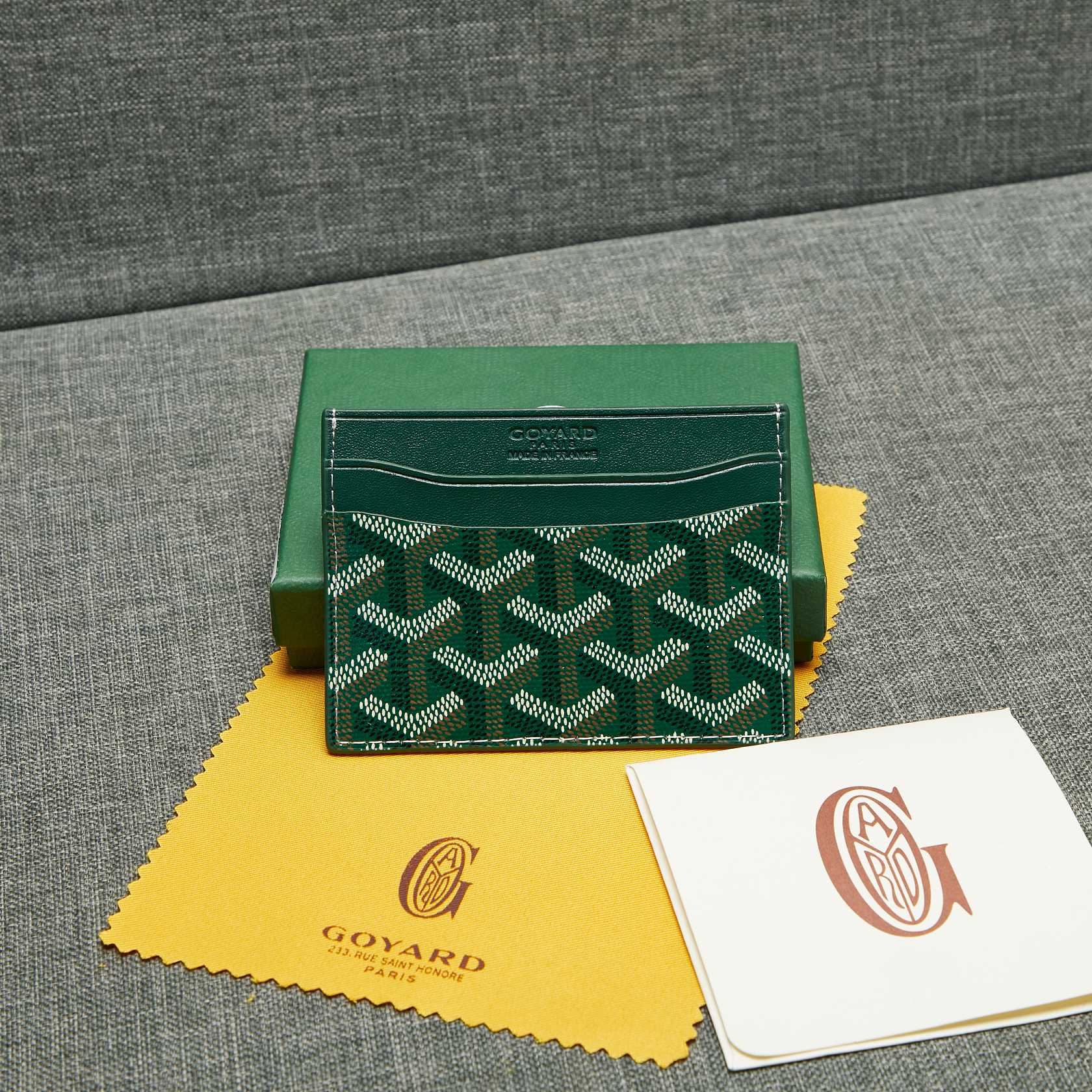 Goyard Wallets Card Holder Purse