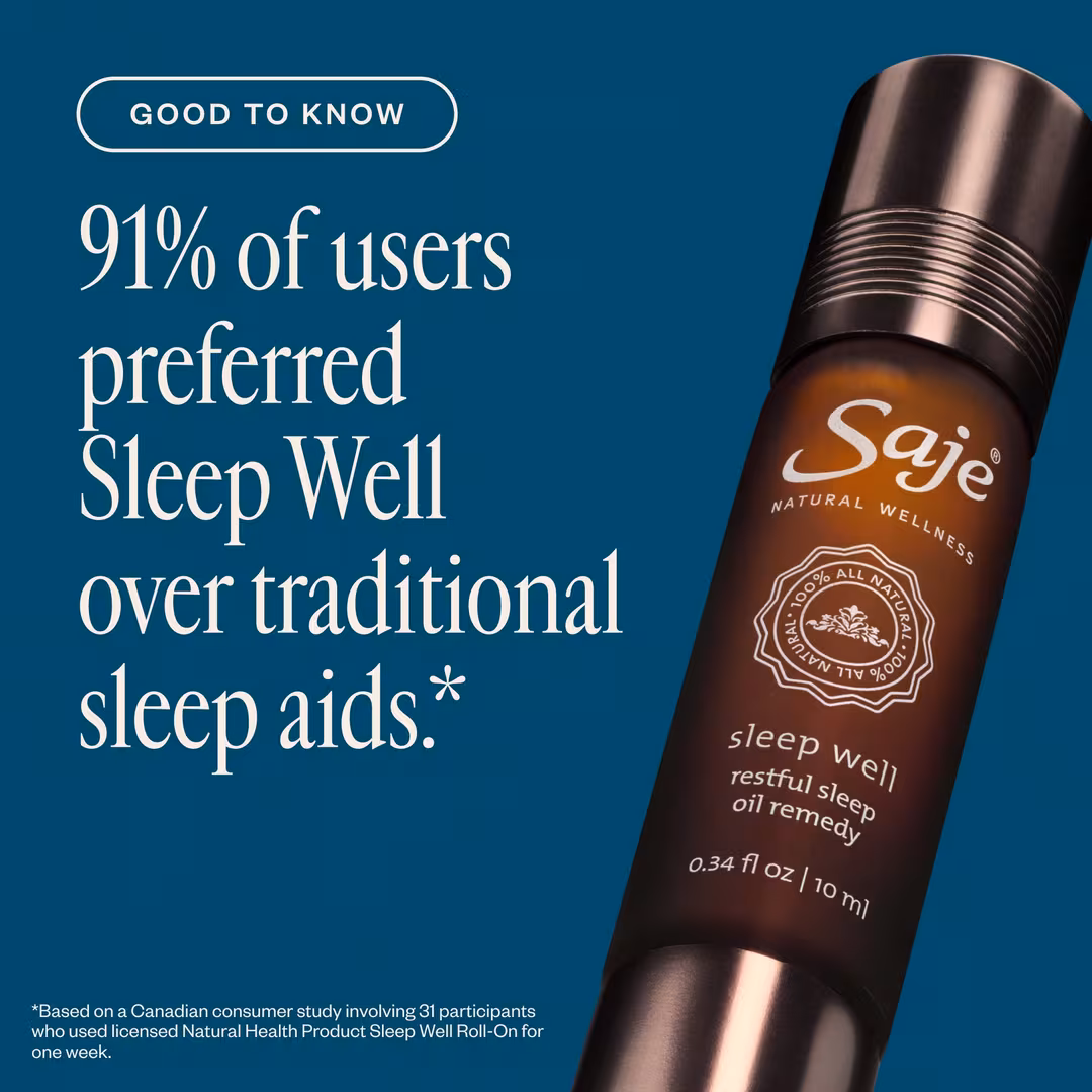Saje Natural Wellness  Sleep Well Restful Sleep Oil Blend