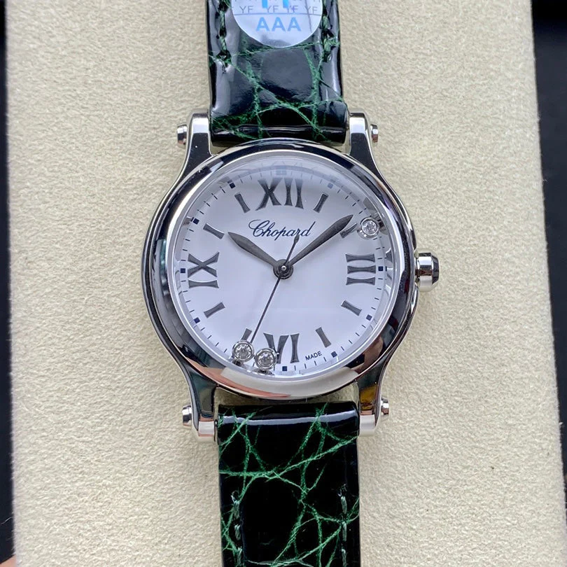 Chopard Watch Happy Diamonds 30mm Quartz Silver White