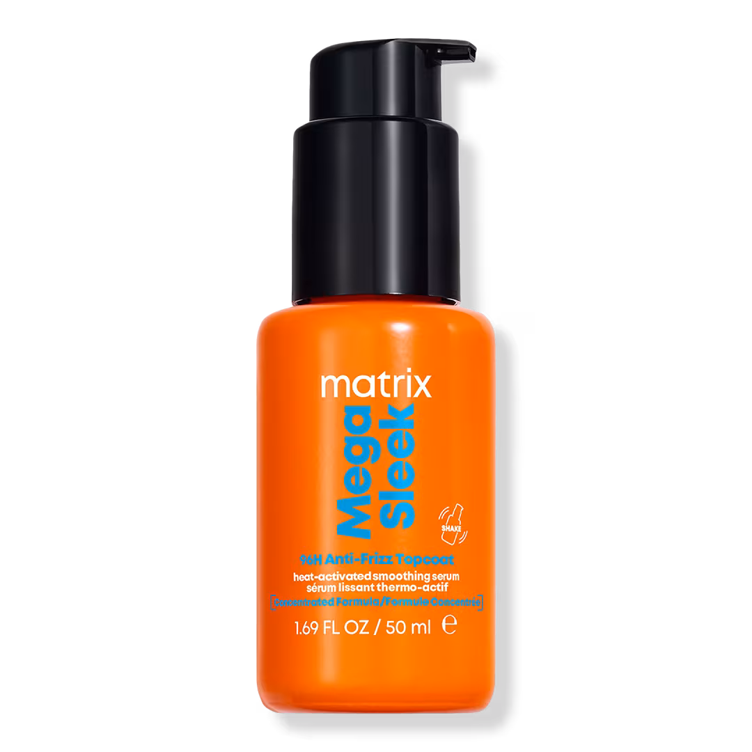 Matrix  Mega Sleek 96H Anti-Frizz Heat Protecting Topcoat Hair Serum