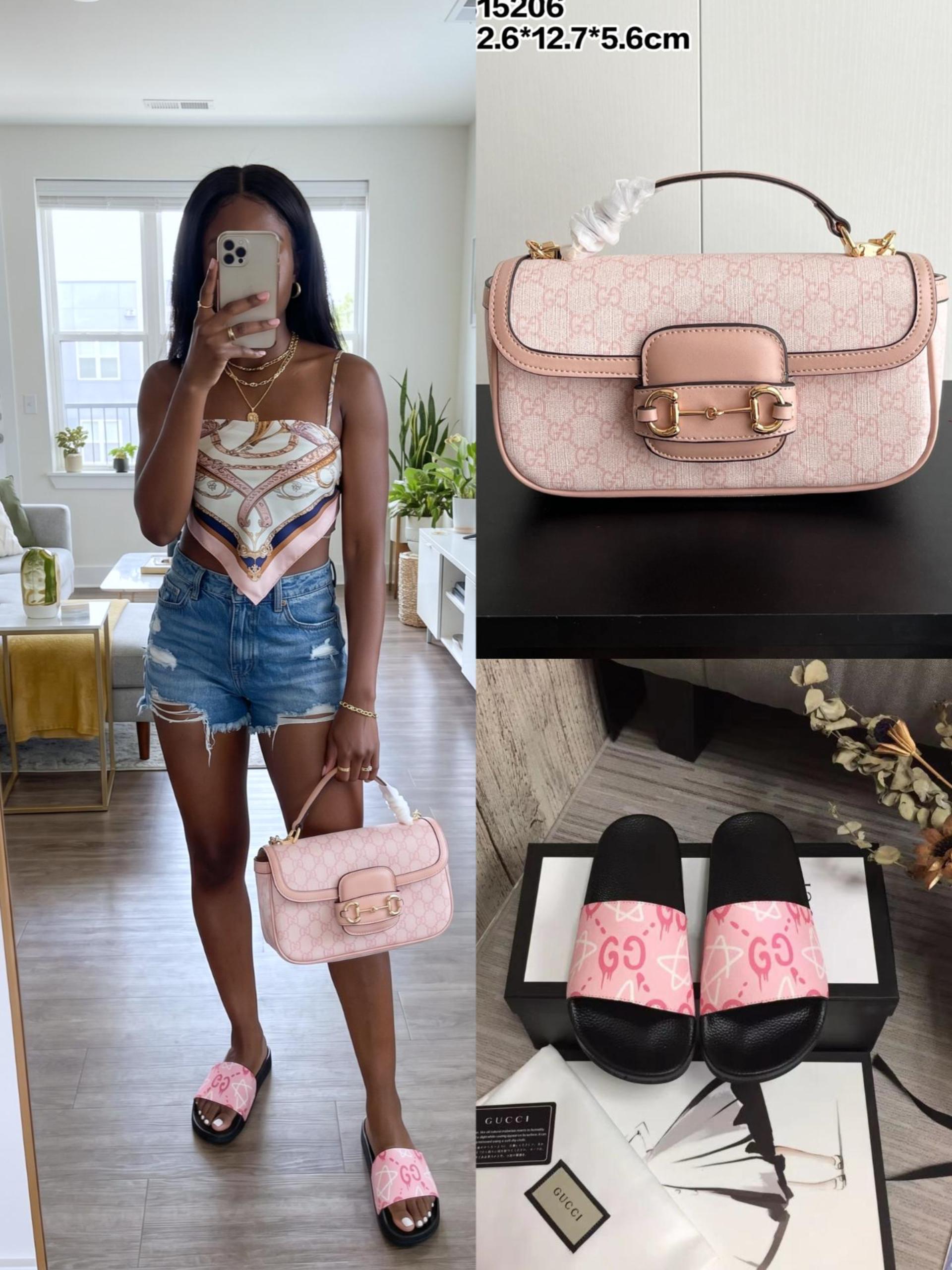 Gucci Shoes & Bag Set