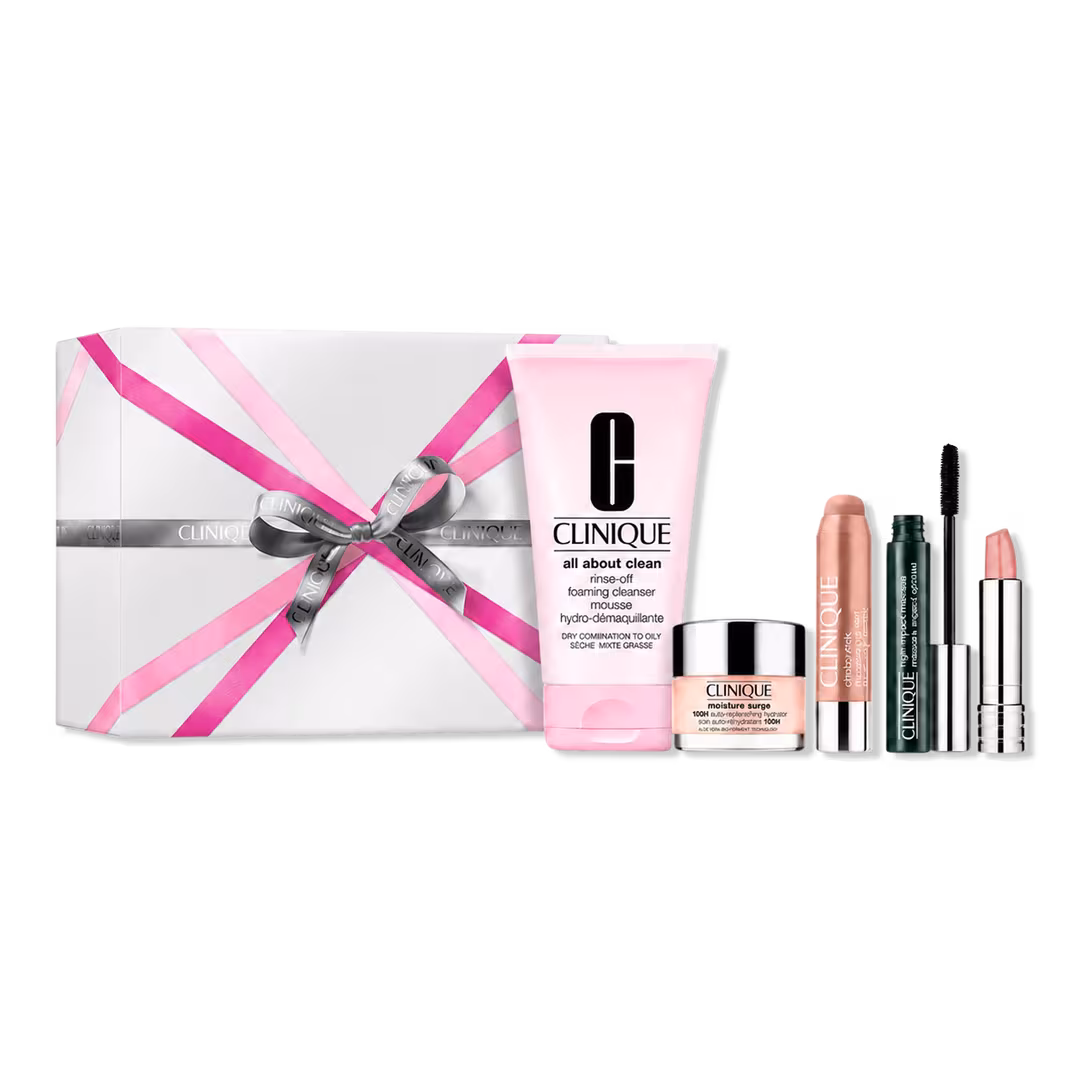 Clinique  Ready To Glow Skincare + Makeup Set