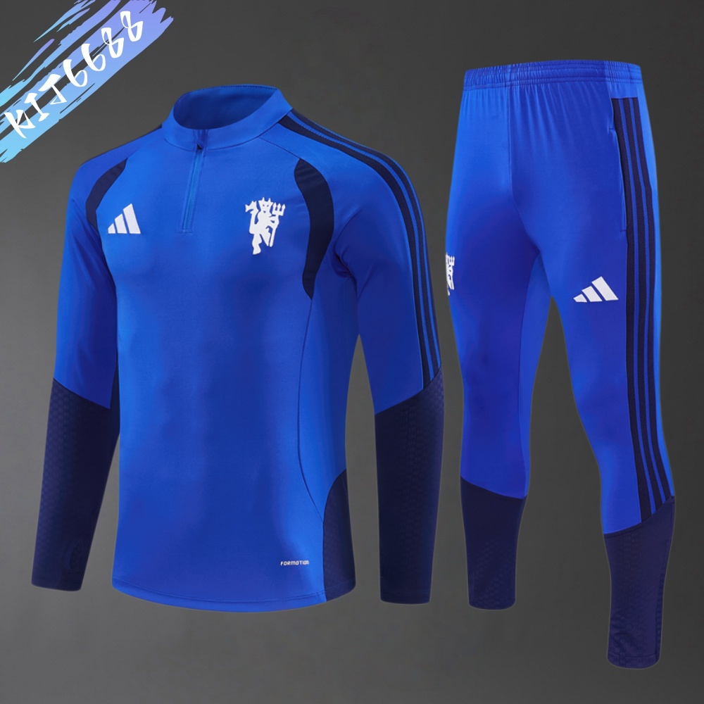 2026/2027 Manchester United  Half Zip Training Kit (Adult Kids Kit)