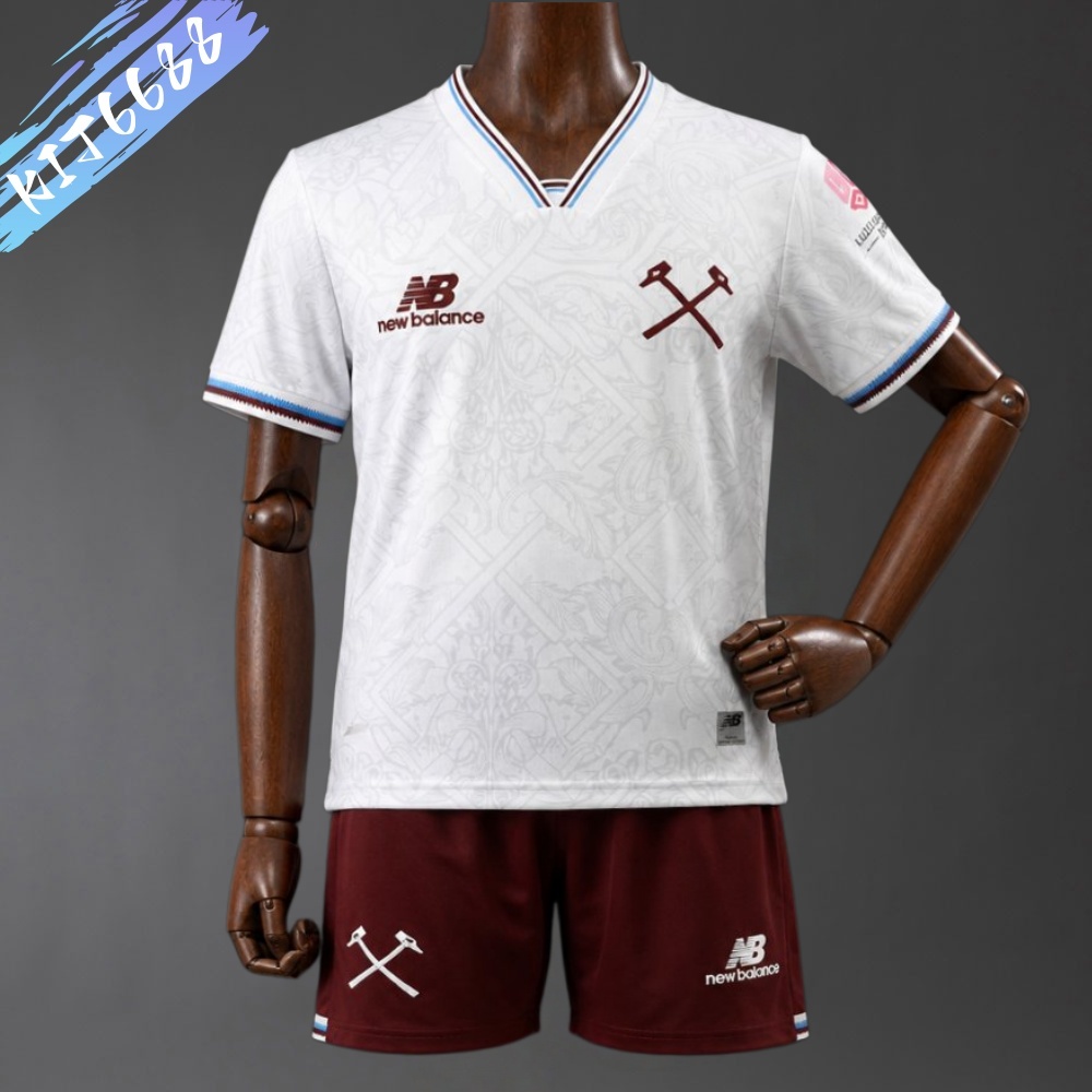 2026/2027 West Ham United Away Football Shirt (Kids Kit)