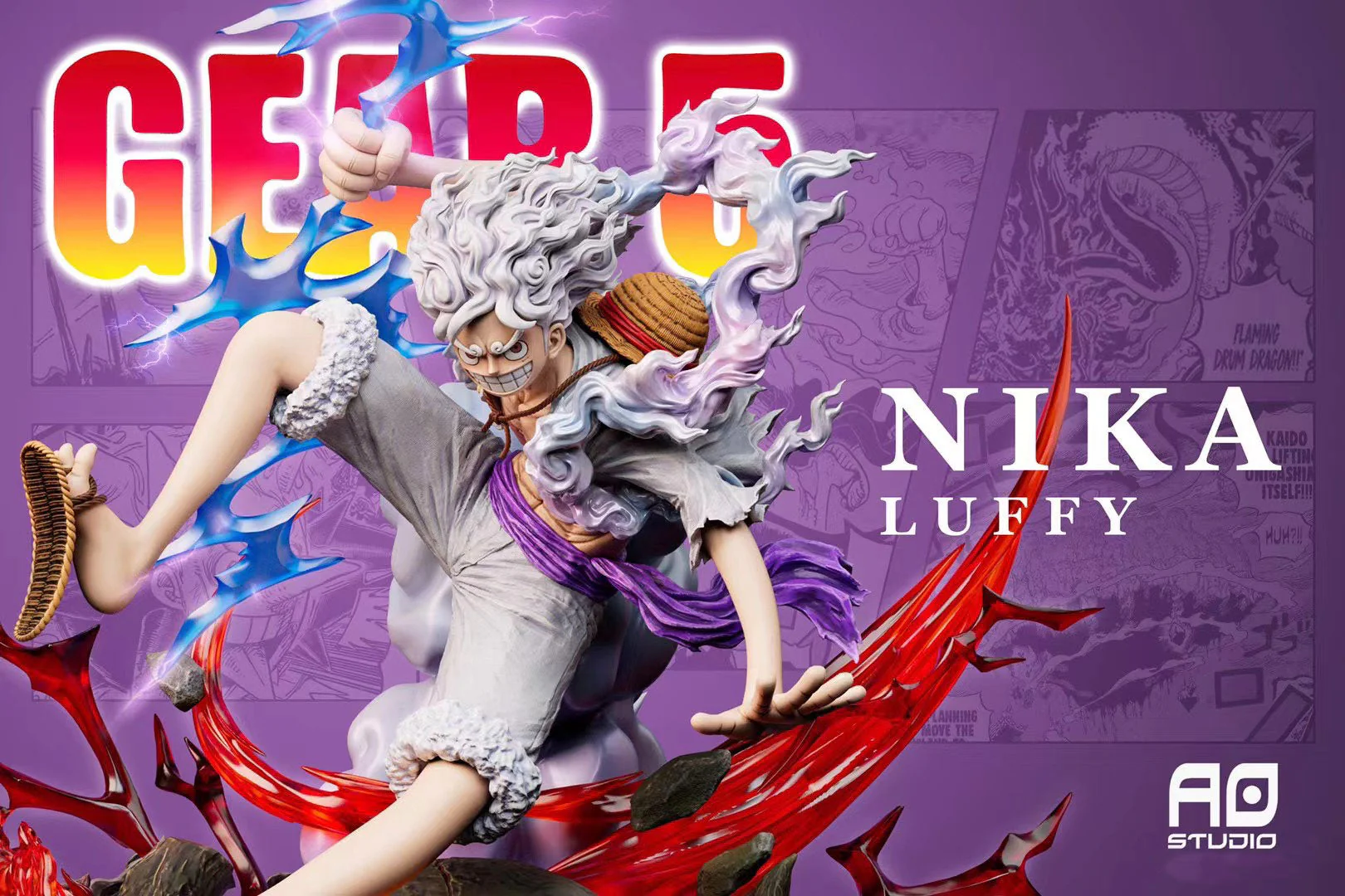 AO Studio - Gear 5 Nika Luffy | 五档 尼卡路飞