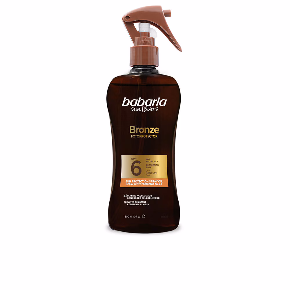 SUN LOVERS BRONZE Sonnenschutzölspray LSF 6