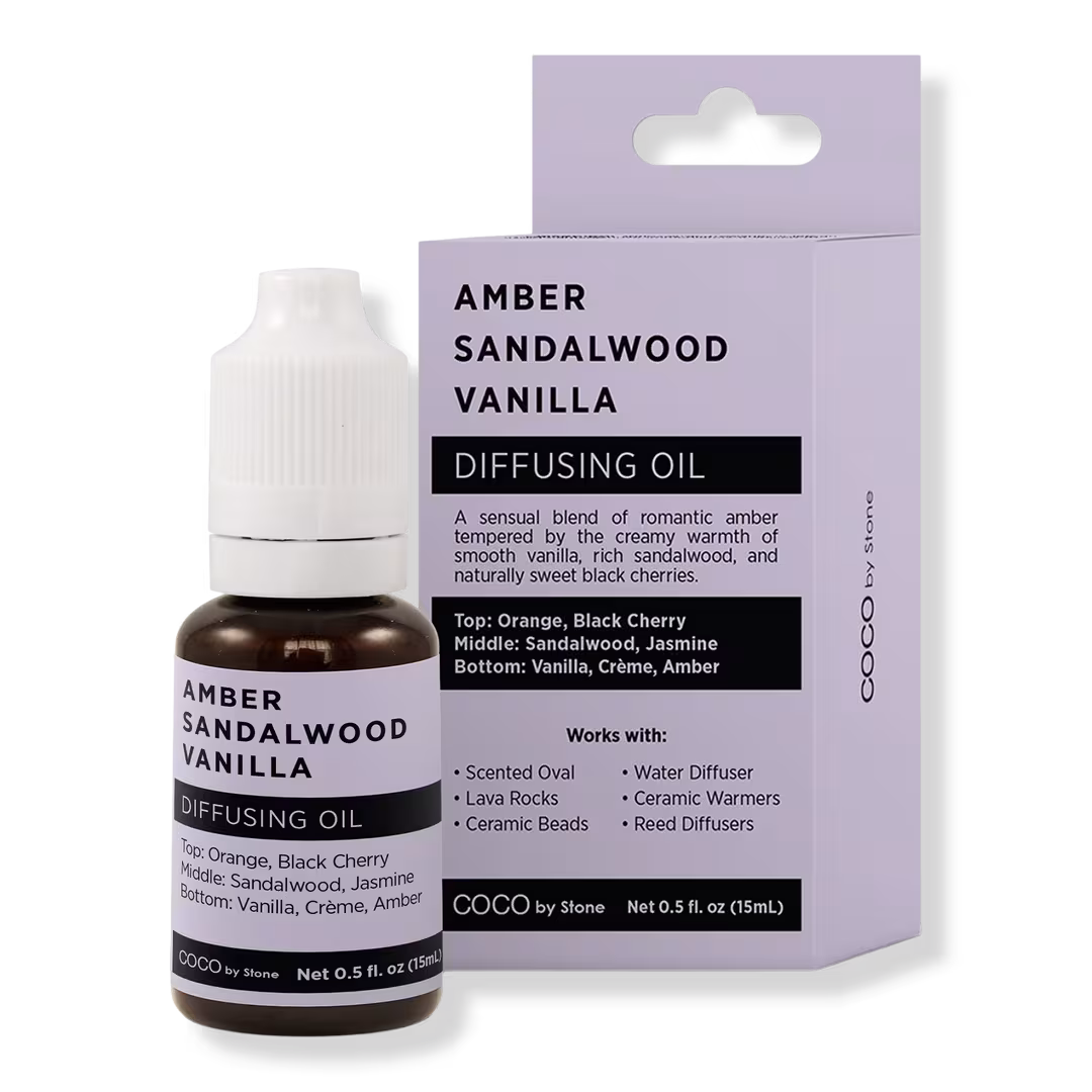 COCO by Stone  Amber Sandalwood Vanilla Diffusing Oil