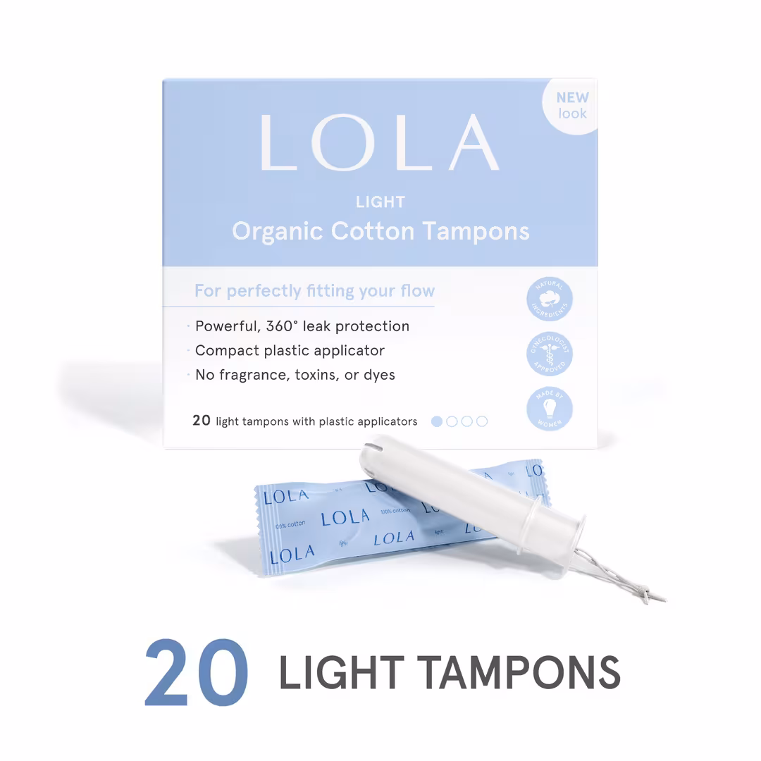 LOLA  Light Organic Cotton Tampons