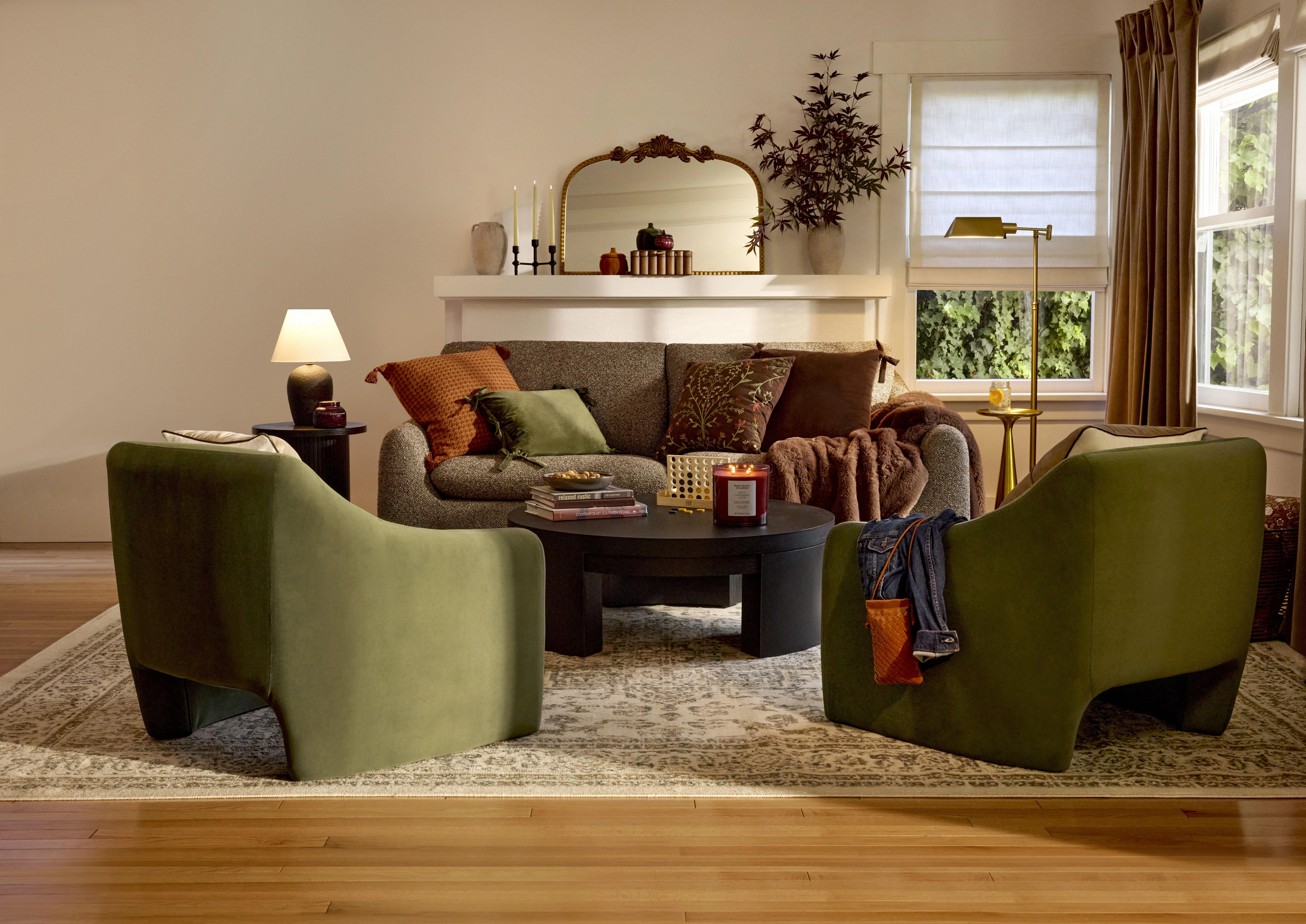 Better Homes & Gardens 83.86" Emerson Sofa, Truffle Brown
