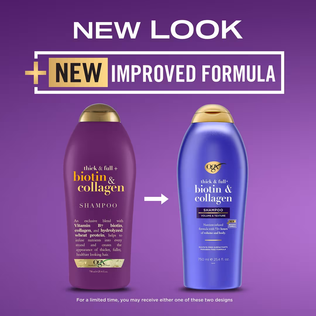 OGX  Thick & Full + Biotin & Collagen Shampoo