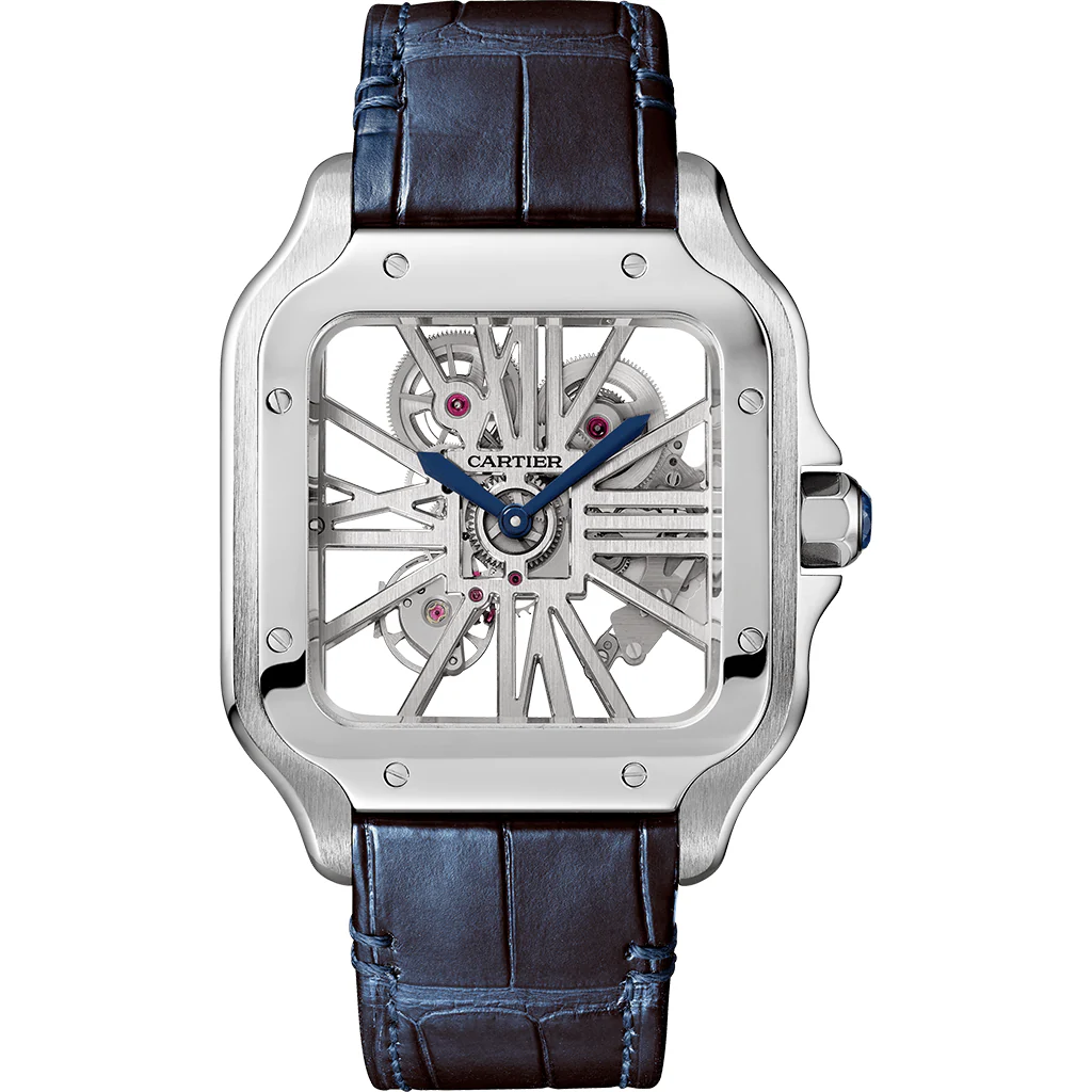 Cartier Santos de Cartier skeleton watch CRWHSA0015(Box NOT Included)