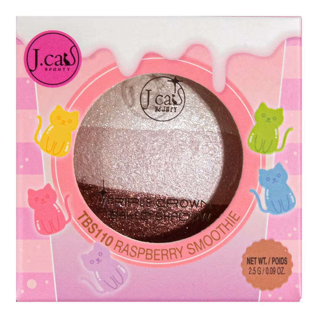 J.Cat Beauty  Triple Crown Baked Eyeshadow