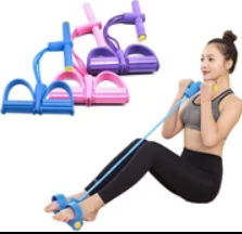 Customized Muscles Exercise Elastic Yoga Exerciser Sit-up Foot Pedal