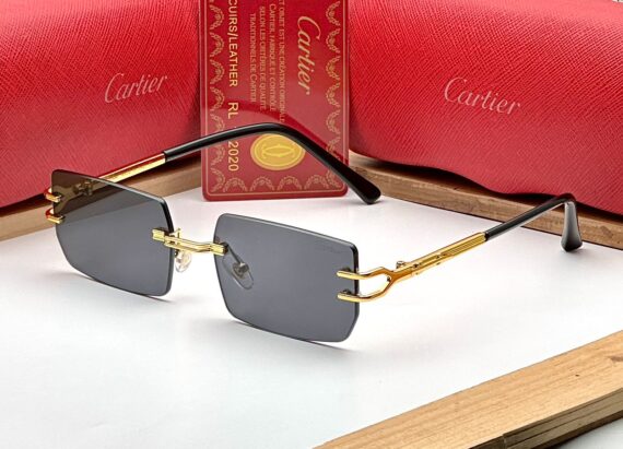 Cartier rimless sunglasses 7