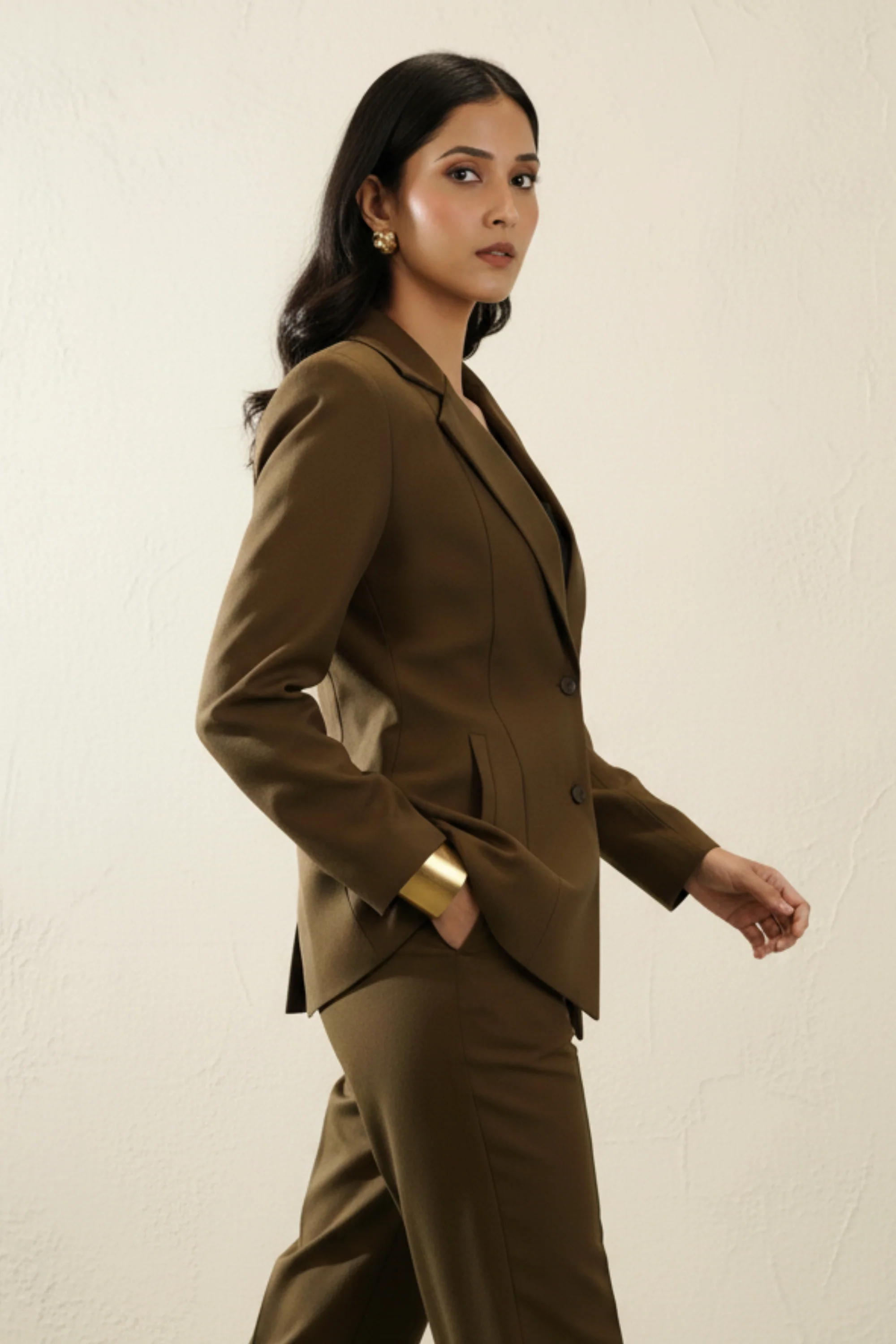 Rich Brown Summer Blazer
