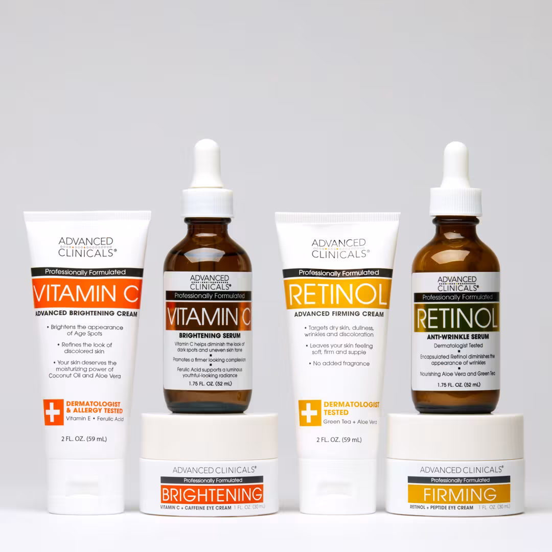 Advanced Clinicals  Day-To-Night Vitamin C + Retinol Gift Set