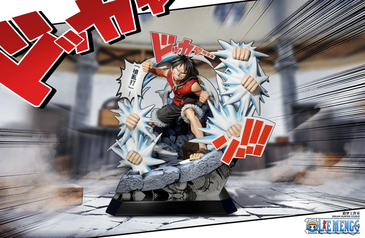 One Piece - Monkey D Luffy | Resin Statue | by Dream Hunter Studio