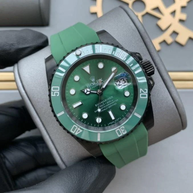 Rolex Watch SUBMARINER DATE 41 BLACK CASE HULK Watch