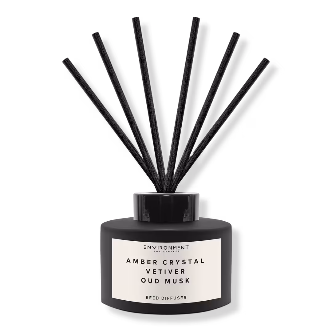 ENVIRONMENT  Amber Crystal Vetiver Oud Musk Reed Diffuser