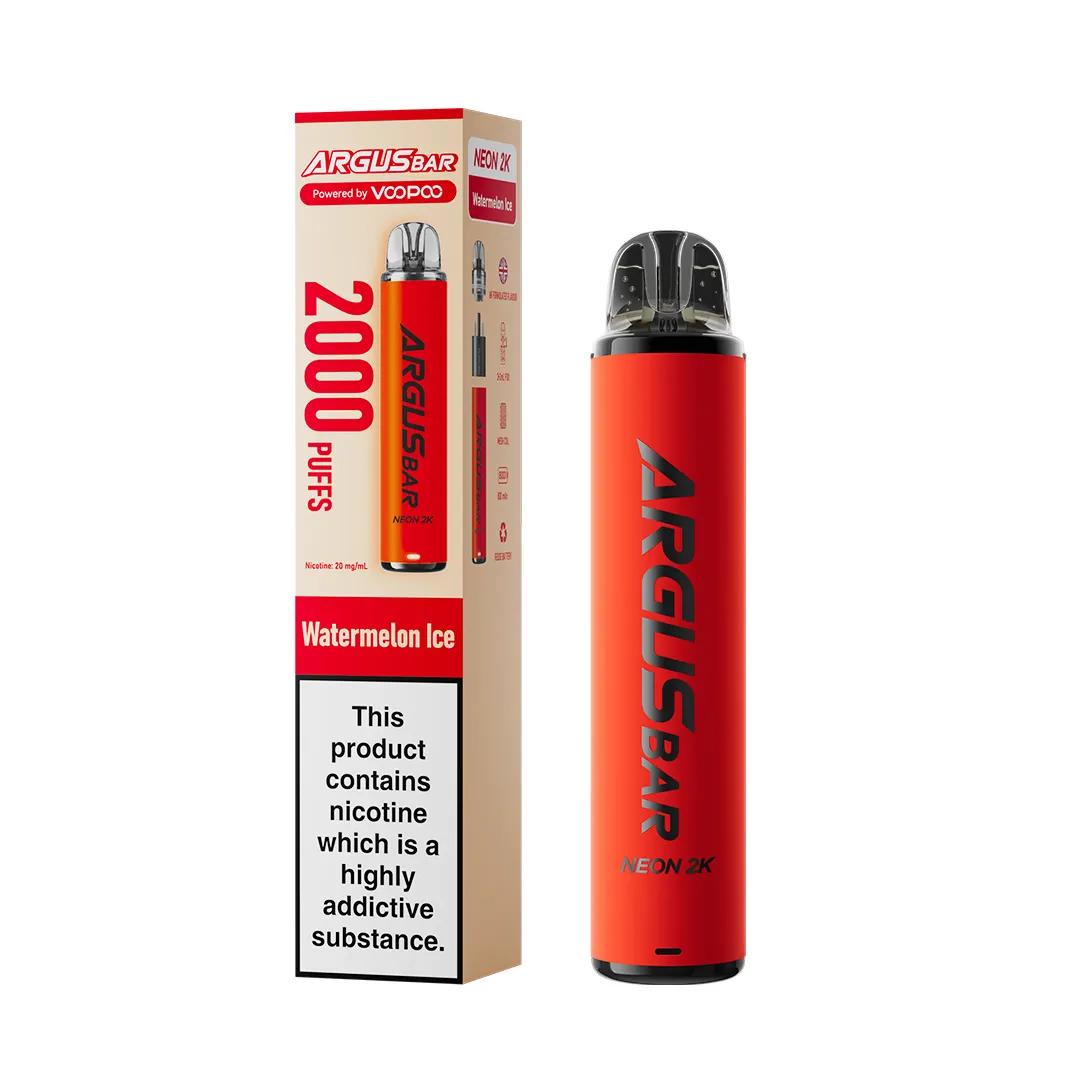 [10PCS] Argus Bar Neon 2K Disposable Vape