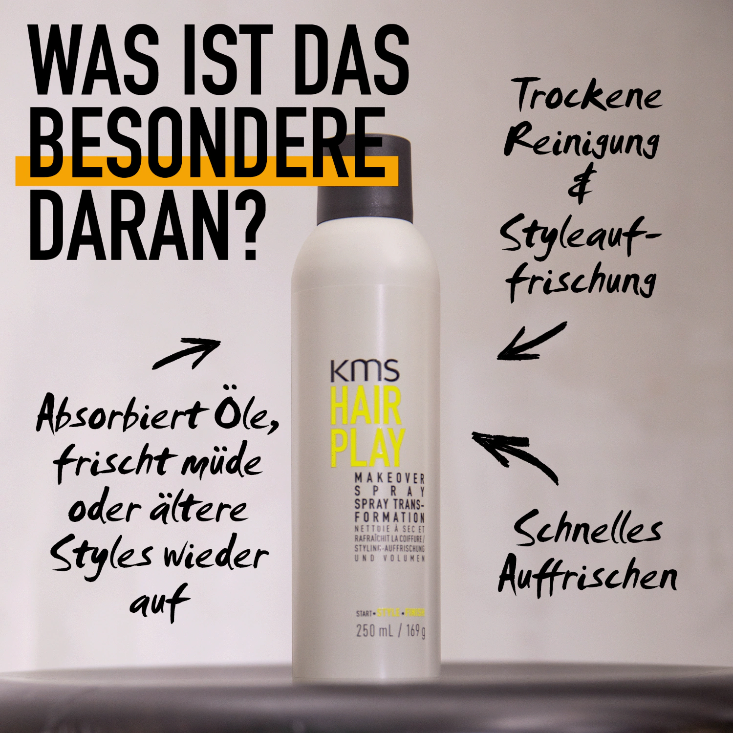 HAIRPLAY Makeover Spray