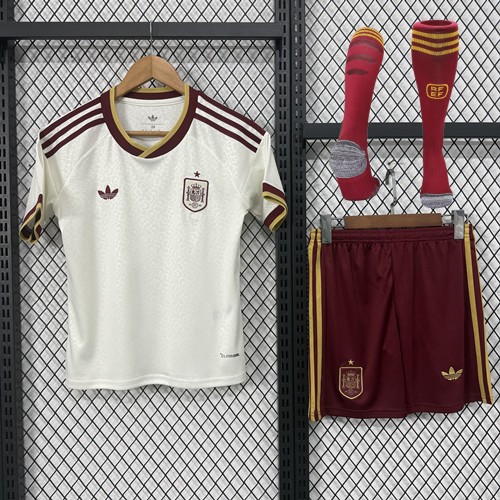 2026 Spain Kids/Adult Set away (With Socks)